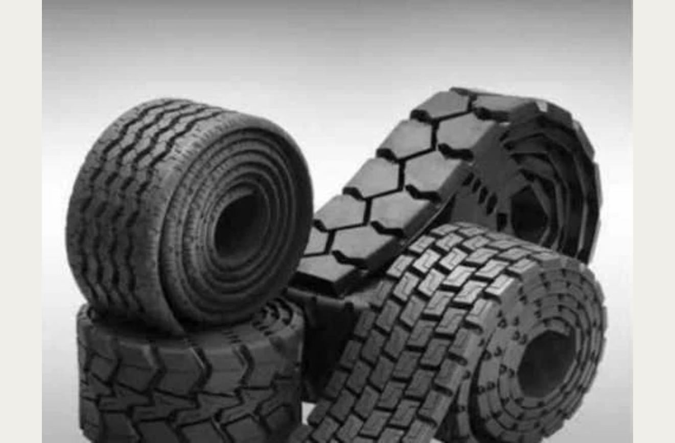 Drop photo: tread rubber