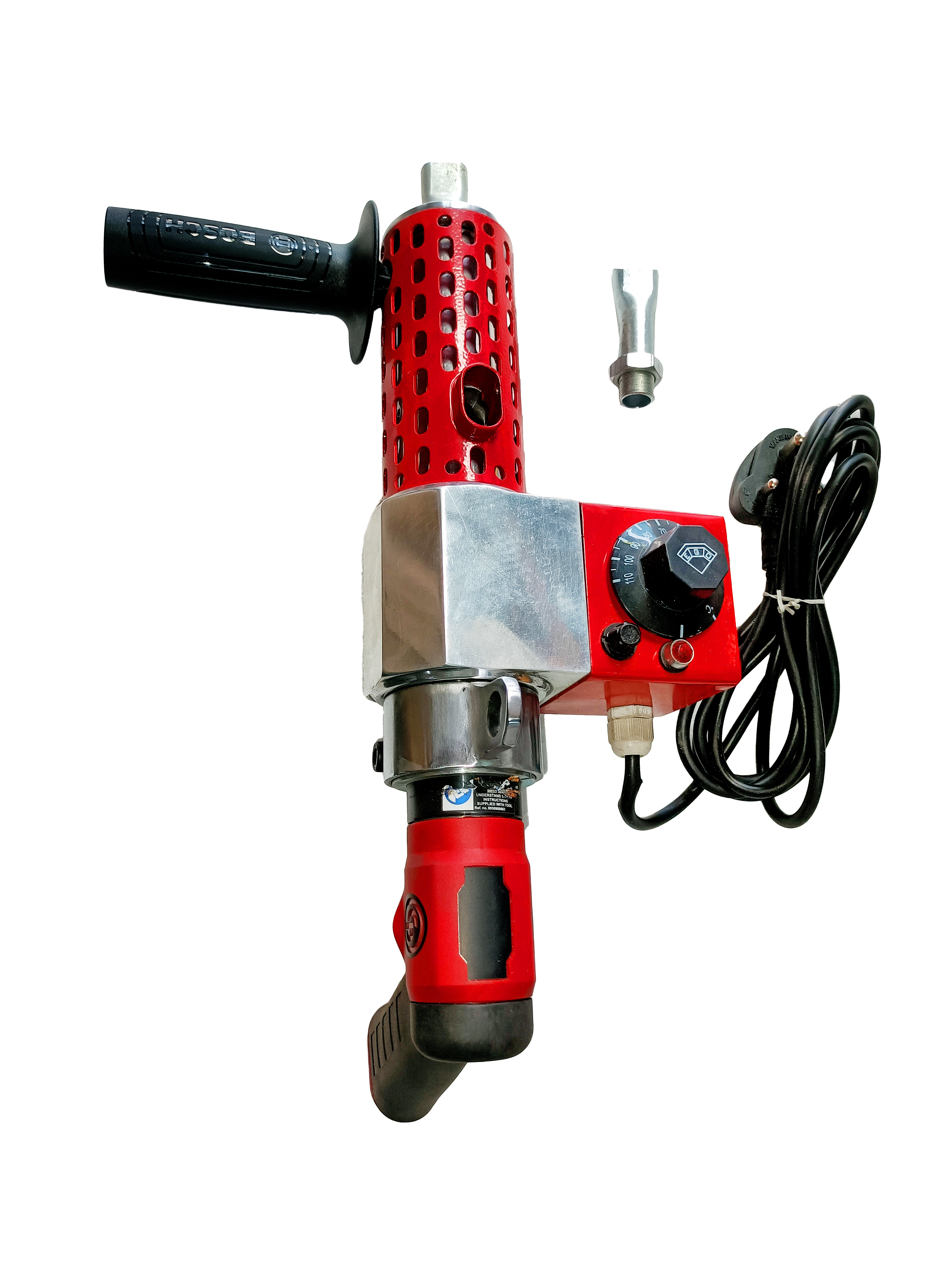 Drop photo: extruder gun