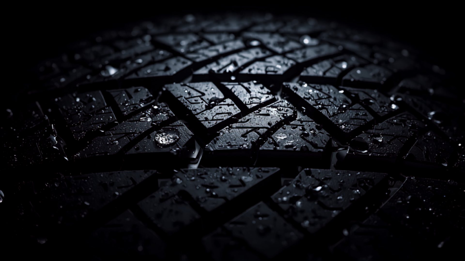 Drop hero photo: tyre tread close-up
