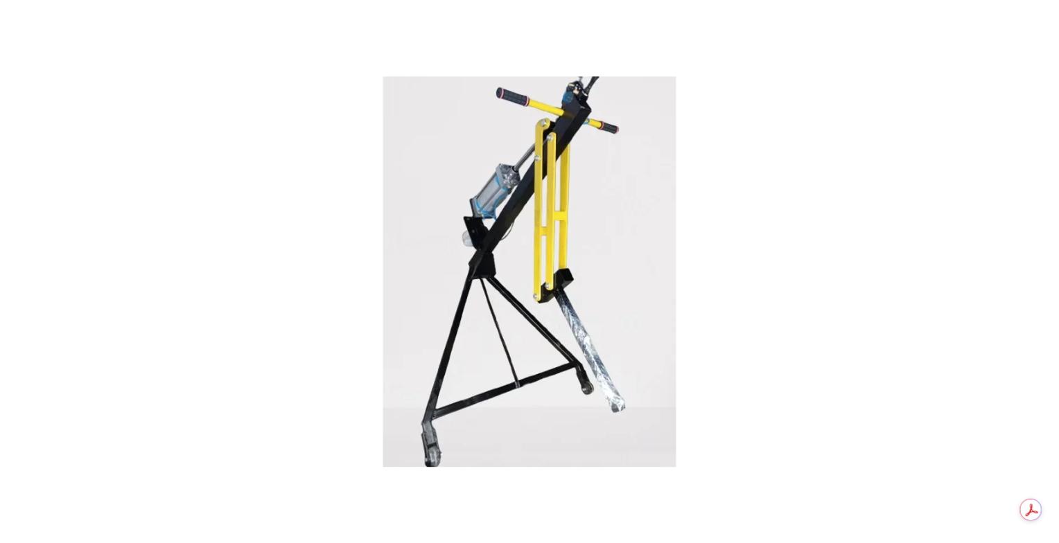 Drop photo: tire loading trolley